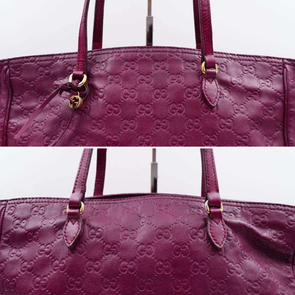 GUCCI BUNDLE Guccissima Shoulder Bag and Wallet - Picture 5 of 16